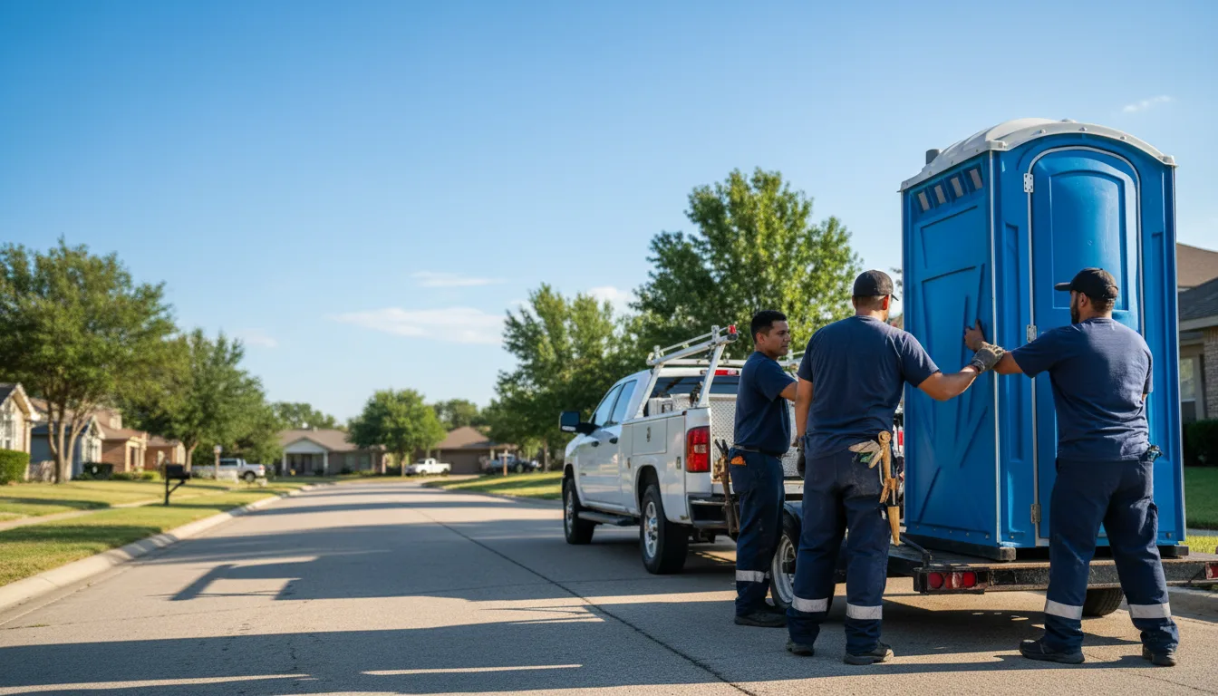 Portable Toilet Rental in Berclair, TX near me